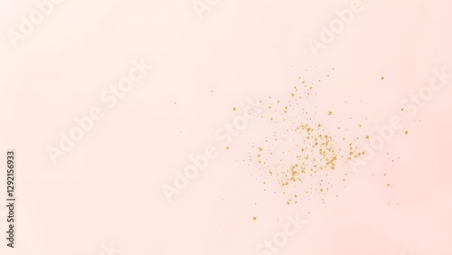 Whispers of Elegance Soft Feminine Abstract Art on Peach Gradient