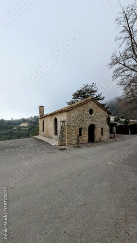 Obraz na płótnie TOURRETTES-SUR-LOUP (Alpes-Maritimes) w salonie