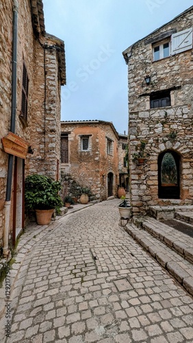 Obraz na płótnie TOURRETTES-SUR-LOUP (Alpes-Maritimes) w salonie