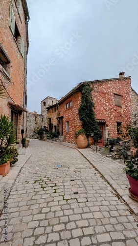 Obraz na płótnie TOURRETTES-SUR-LOUP (Alpes-Maritimes) w salonie