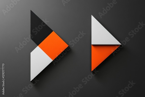 Free Download Comparison of outdated logo and modern redesigned logo showcasing a sleek branding concept. Generative AI - GFXLoad