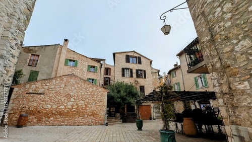 Obraz na płótnie TOURRETTES-SUR-LOUP (Alpes-Maritimes) w salonie
