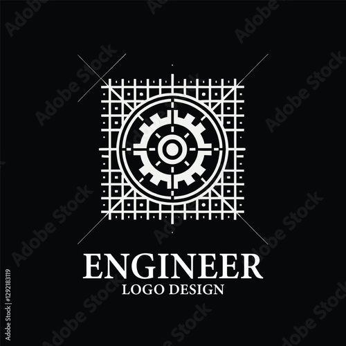 Engineer Vector Logo Design