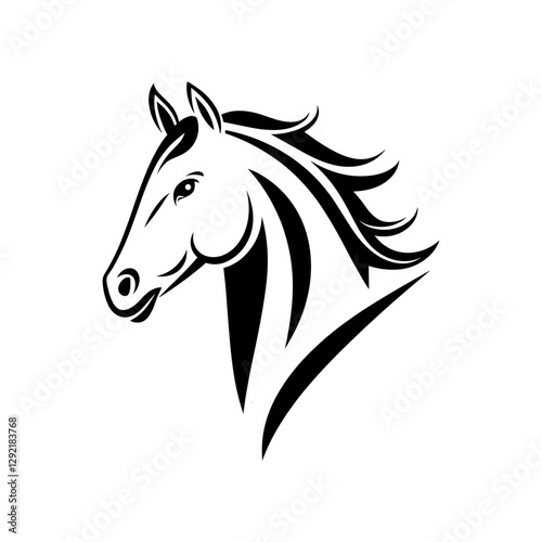 Horse  Set silhouette 