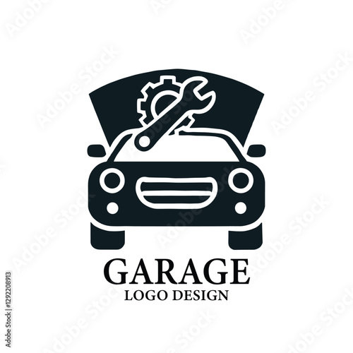 Garage Vector Logo Design