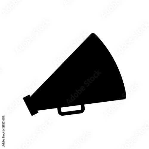 Megaphone cheerleader