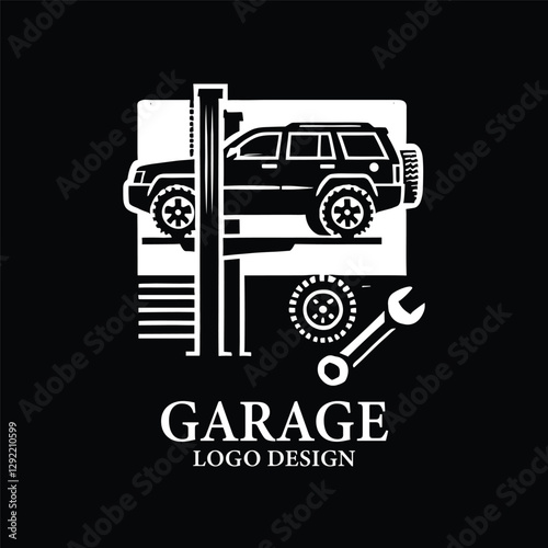Garage Vector Logo Design
