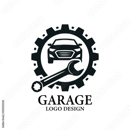 Garage Vector Logo Design