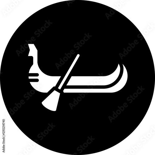 Gondola vector icon style