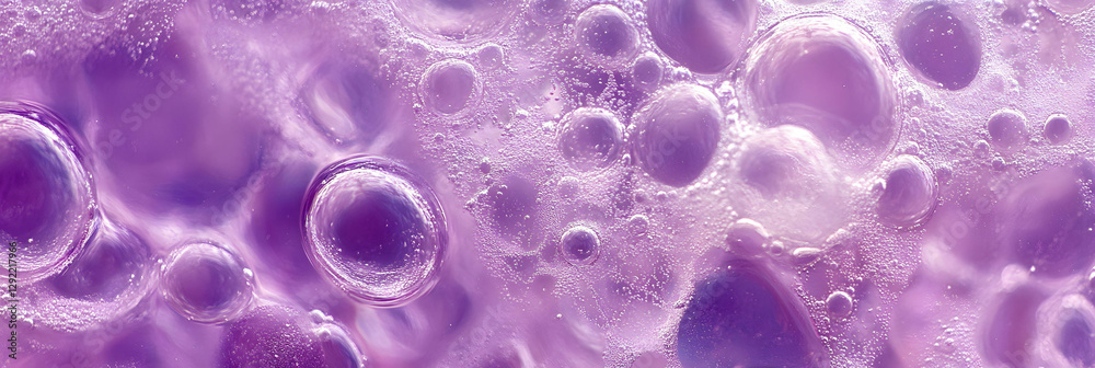 Abstract Purple Bubbles: A Macro View of Fluid Dynamics and Organic Shapes Abstract Purple Bubbles: A Macro View of Fluid Dynamics and Organic Shapes