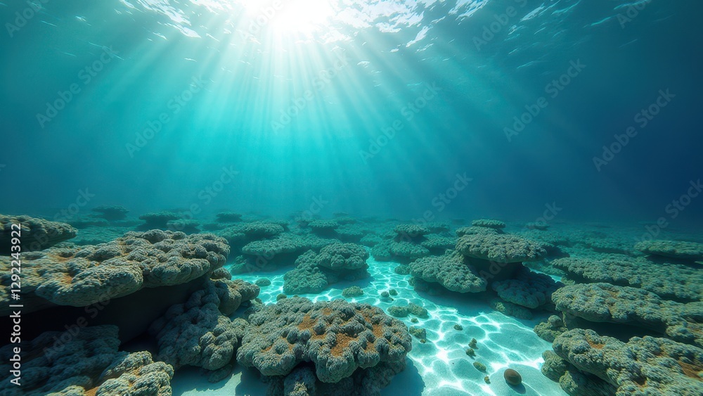 custom made wallpaper toronto digitalDead coral reef underwater showing severe bleaching and habitat loss