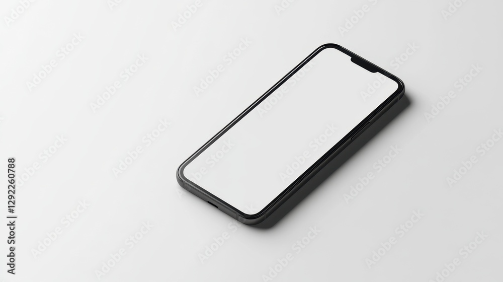 A sleek, minimalist smartphone with a blank screen, perfectly aligned on a white surface, highlighting the elegance of modern mobile devices. A sleek, minimalist smartphone with a blank screen, perfectly aligned on a white surface, highlighting the elegance of modern mobile devices.