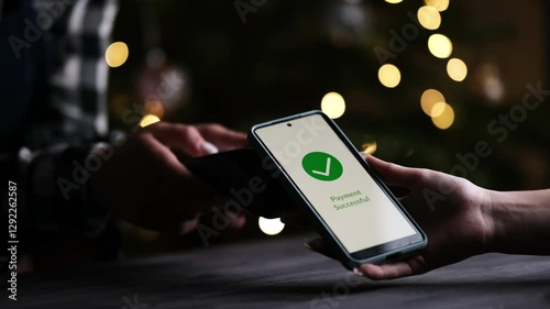Payment Processing And Approval With A Wireless Terminal And Smartphone At The Bar Counter