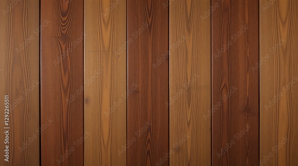 Classic oil painting style panorama banner showcasing a brown wooden acoustic panel wall texture Classic oil painting style panorama banner showcasing a brown wooden acoustic panel wall texture