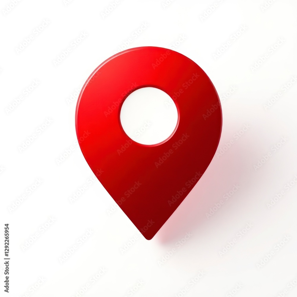Generate a location map pin icon in a dramatic cinematic style Generate a location map pin icon in a dramatic cinematic style