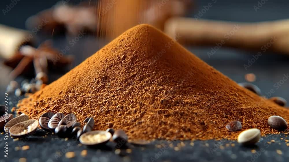 Aromatic Spices and Coffee Beans: A Culinary Delight