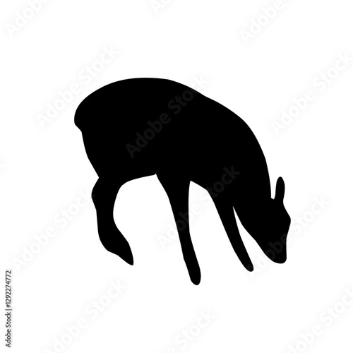 Deer Vector Illustration Set