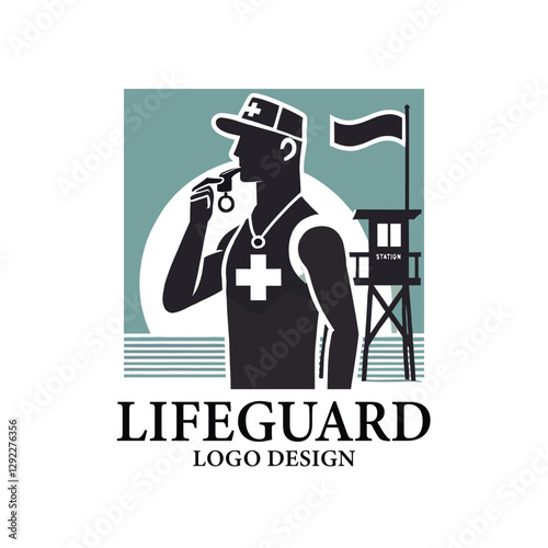 Lifeguard Vector Logo Design