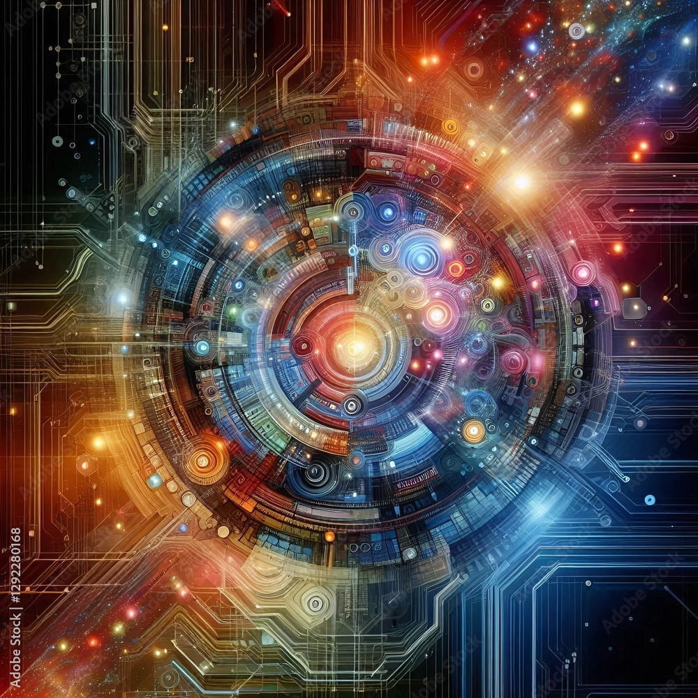 Obraz premium Advancing AI and IoT Integration: Revolutionizing Smart Technologies for Future Innovation