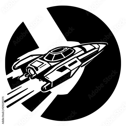 Retro Spacecraft