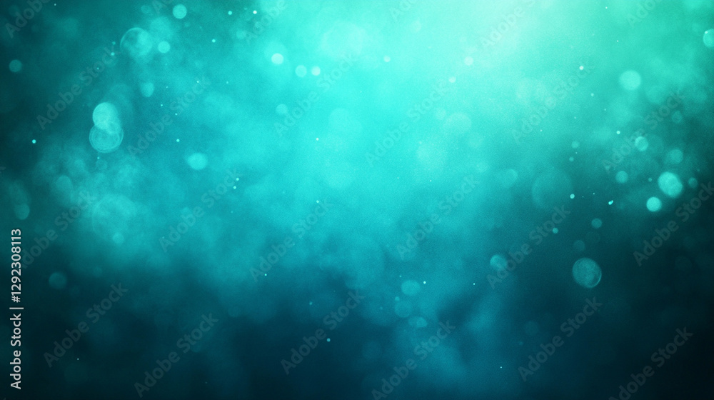 Obraz premium A teal and green blue gradient background with subtle texture and soft transitions symbolizes calm depth and introspection creating a soothing visual for digital and creative use modern and elegant