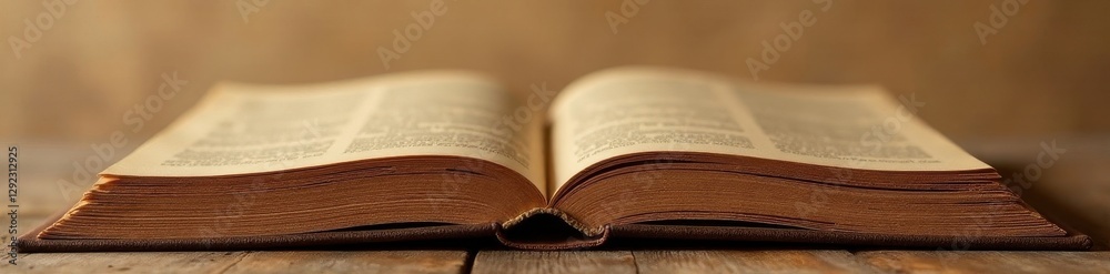 Obraz premium Large scale brown fabric binding, textured surface , binding, woven, material