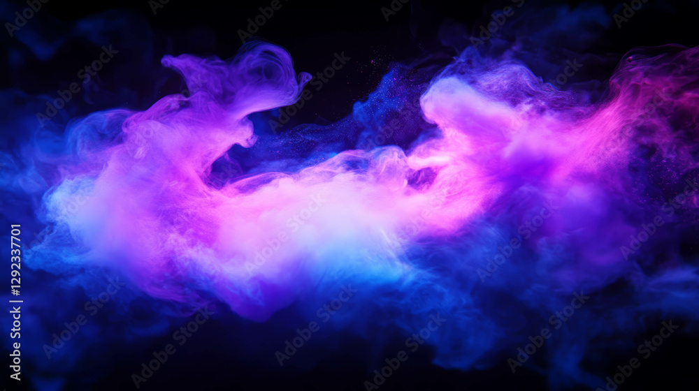 Iridescent bubbles and smoke fusion background for creative design projects Iridescent bubbles and smoke fusion background for creative design projects