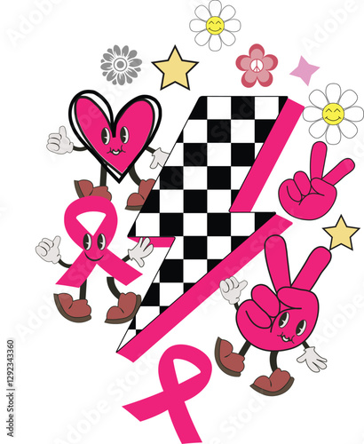Breast cancer mega bundle, tackle breast cancer, cancer fight, wear pink, Hope, race, pink out dalmatian dots, support squad, tackle breast cancer, cancer fight, wear pink, Cancer awareness, football
