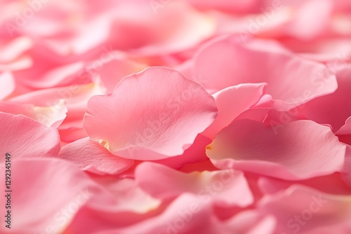 Pink Rose Petals Close-up