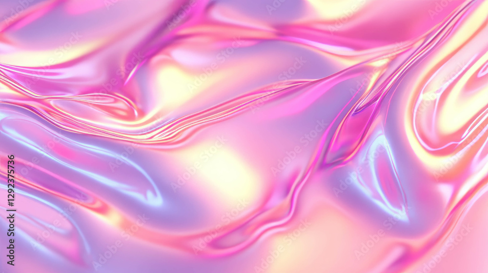 Abstract flowing pink light background with soft waves and surreal glow Abstract flowing pink light background with soft waves and surreal glow