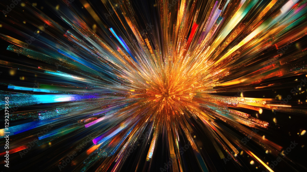 Abstract Sun Burst Abstract Sun Burst