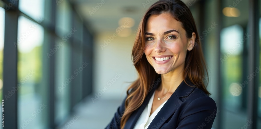 Smartly dressed young professional smiling with confidence, Young adult, Blazer jacket Smartly dressed young professional smiling with confidence, Young adult, Blazer jacket