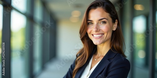 Smartly dressed young professional smiling with confidence, Young adult, Blazer jacket