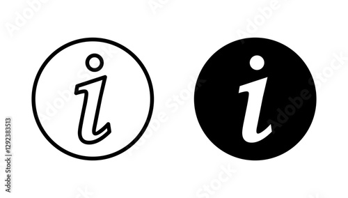 Information sign icon vector. about us sign and symbol. question mark icon