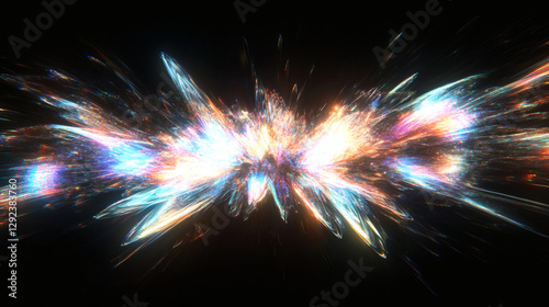 Abstract Sun Burst