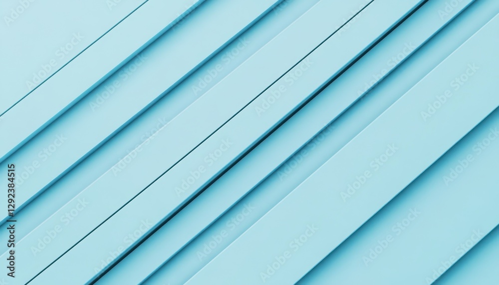 Fototapeta premium Abstract Geometric Pattern with Light Blue Lines and Shapes
