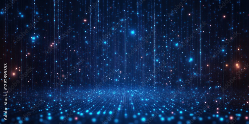 Futuristic Digital Artwork Luminous Grid Abstract Technology Cyberpunk Design Ambient Light Motion Futuristic Digital Artwork Luminous Grid Abstract Technology Cyberpunk Design Ambient Light Motion