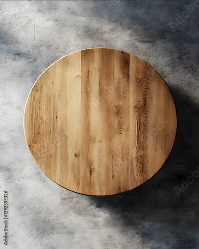 wooden table top view high quality photorealistic