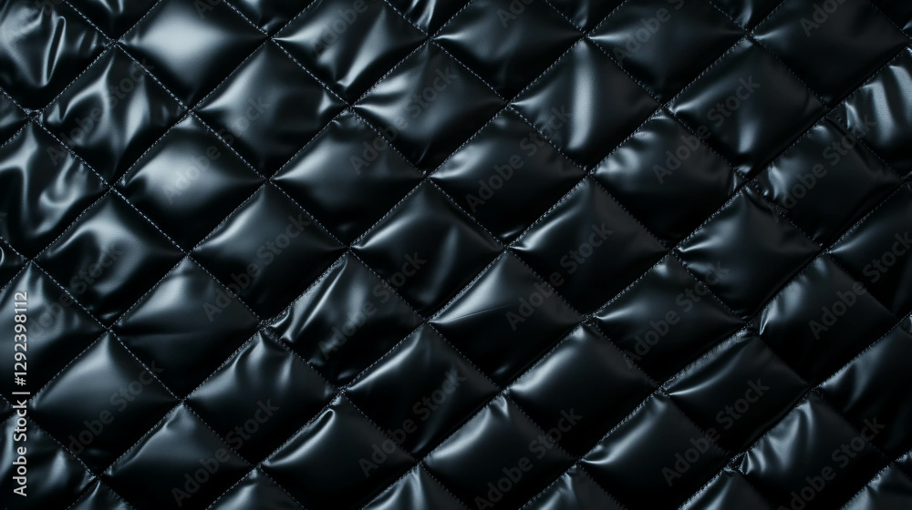 Obraz premium Luxurious quilted fabric texture for plush upholstery and design projects