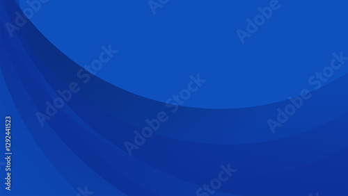 Wave Blue Minimal Modern Elegant Abstract Vector Background with dynamic effect for presenation and advertising