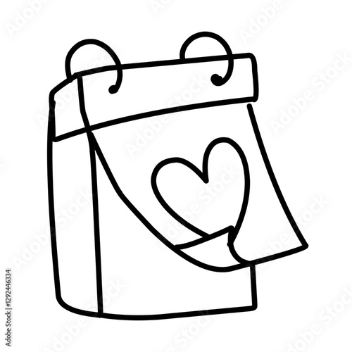 Minimal wedding icon set
