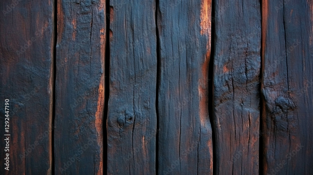 Fototapeta premium Rustic aged wooden planks texture for vintage design and decor projects