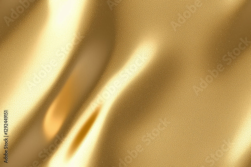 smooth, shimmering gold texture with soft waves and gradients, creating luxurious and elegant appearance. Ideal for backgrounds or design elements