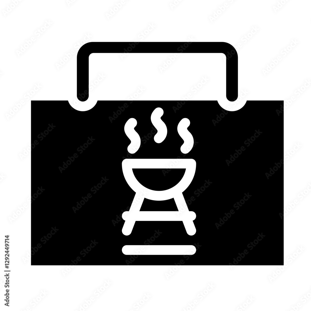 Obraz premium sign Solid icon