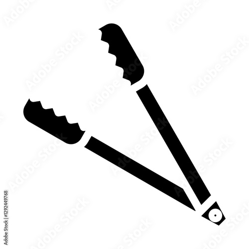 tongs Solid icon