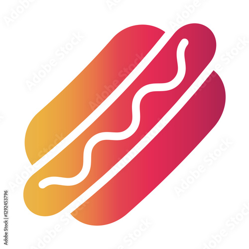 hotdog Gradient icon