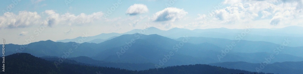 panorama of mountains