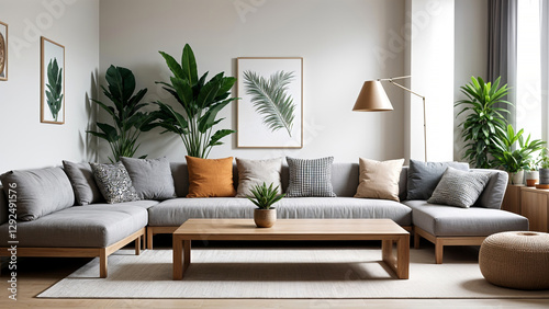 Nordic style living room