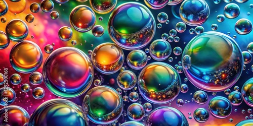 Abstract colorful background of water bubbles ,  vibrant, abstract, colorful, water bubbles, texture, pattern, background,shapes
