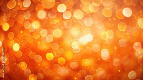 Abstract blurred orange background with bokeh effect perfect for design projects, orange, bokeh, abstract, background